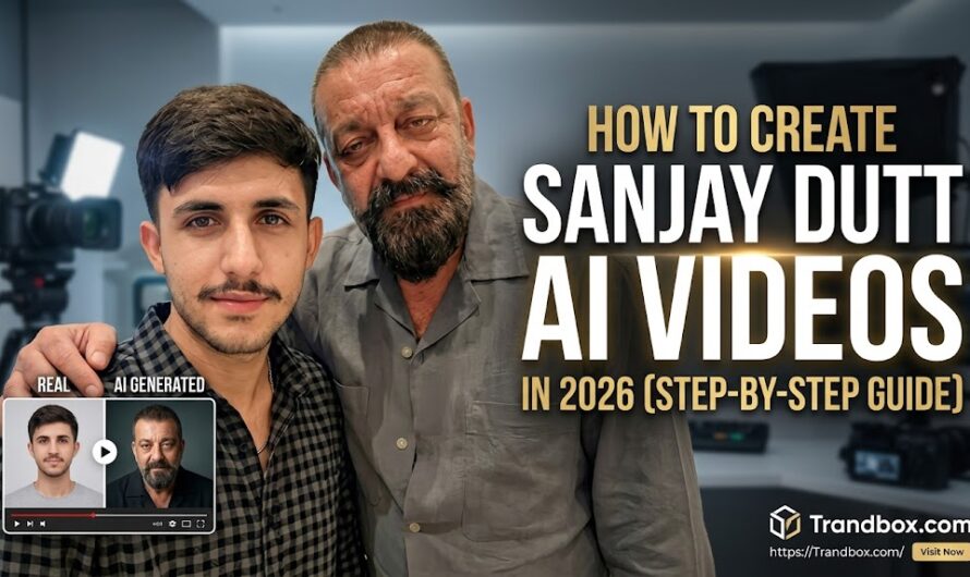 How to Create Sanjay Dutt AI Videos in 2026 (Step-by-Step Guide)