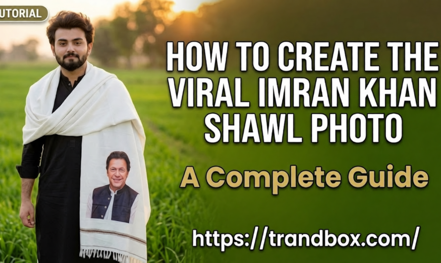 How to Create the Viral Imran Khan Shawl Photo: A Complete Guide